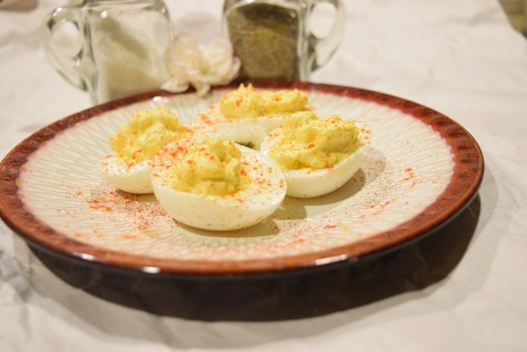 deviled eggs