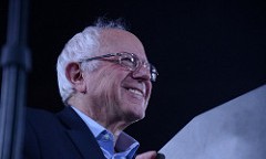Bernie rally features celebrities and musical guests