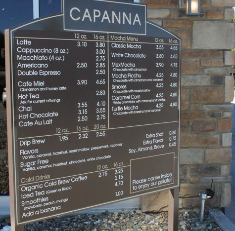 capanna-menu