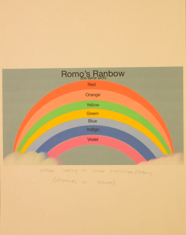 This is what a conventional rainbow looks like to Erin Moses. 