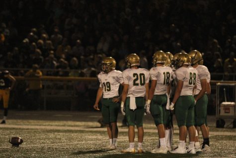 The special teams group gets ready for a kickoff after West scored on Friday, Aug. 25.