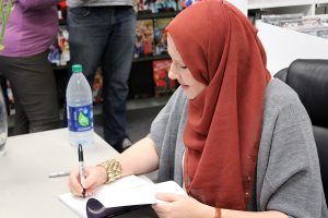 G. Willow Wilson kicks off her time in Iowa City by doing a book signing at Daydream Comics.