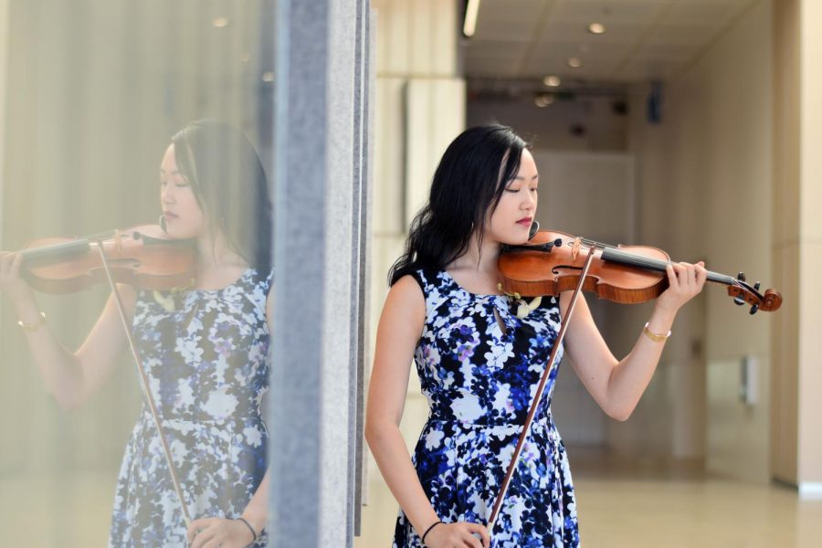 My mom got me started in music, and without piano, I never would have gotten so serious about it, four year All-State violinist Annie Chen said. 