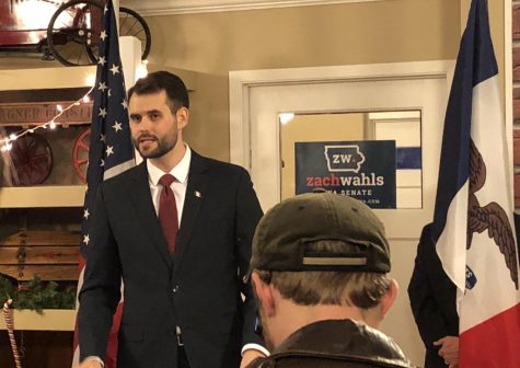 Zach Wahls kicks off senate campaign to packed house