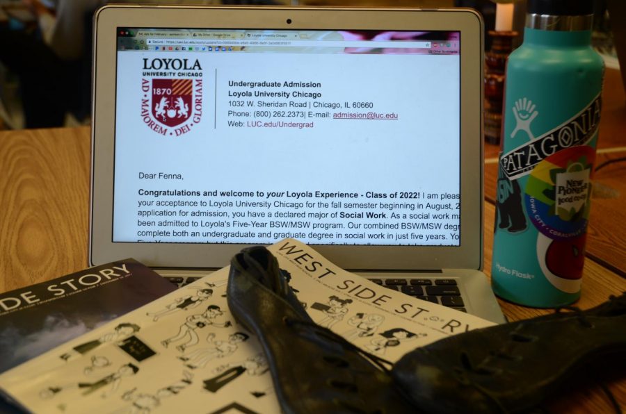 Items throughout the authors life that have influenced her opinion, such as the school newspaper and her dance shoes. 