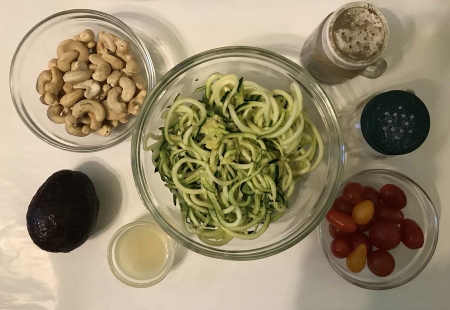 Replace the noodles with zoodles
