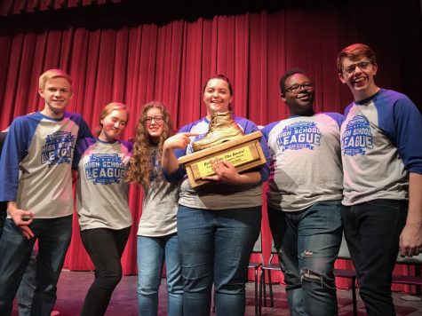 Wests improv team took home one of two boots after tying with City High on Jan. 19. 