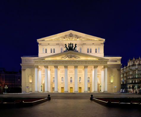 The theatre is in Moscow, Russia.