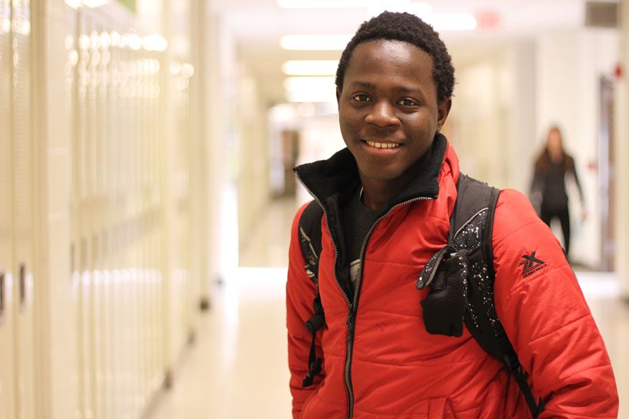 Mukeh Lamin 19 poses for a headshot on Jan. 24.