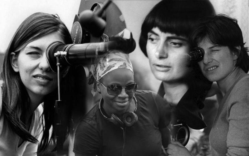 A collage of some of the female directors FilmScene will featuring the work of in March. Photo courtesy of FilmScene. 