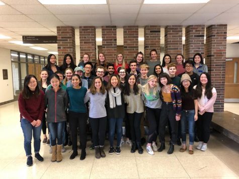 The 2017-2018 West Side Story newspaper staff received the prestigious Pacemaker award. 