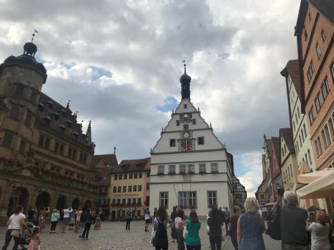 Hirschs final performance on the 2018 Iowa Ambassadors of Music band tour of Europe was in Rothenburg, Germany.