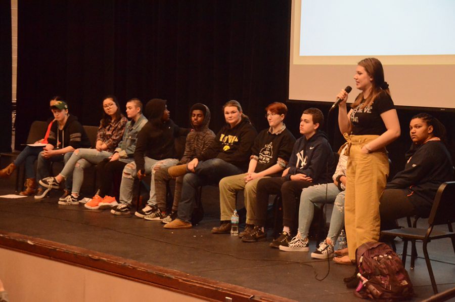 A panel of students speak out on issues theyve faced at West and changes that should be made.