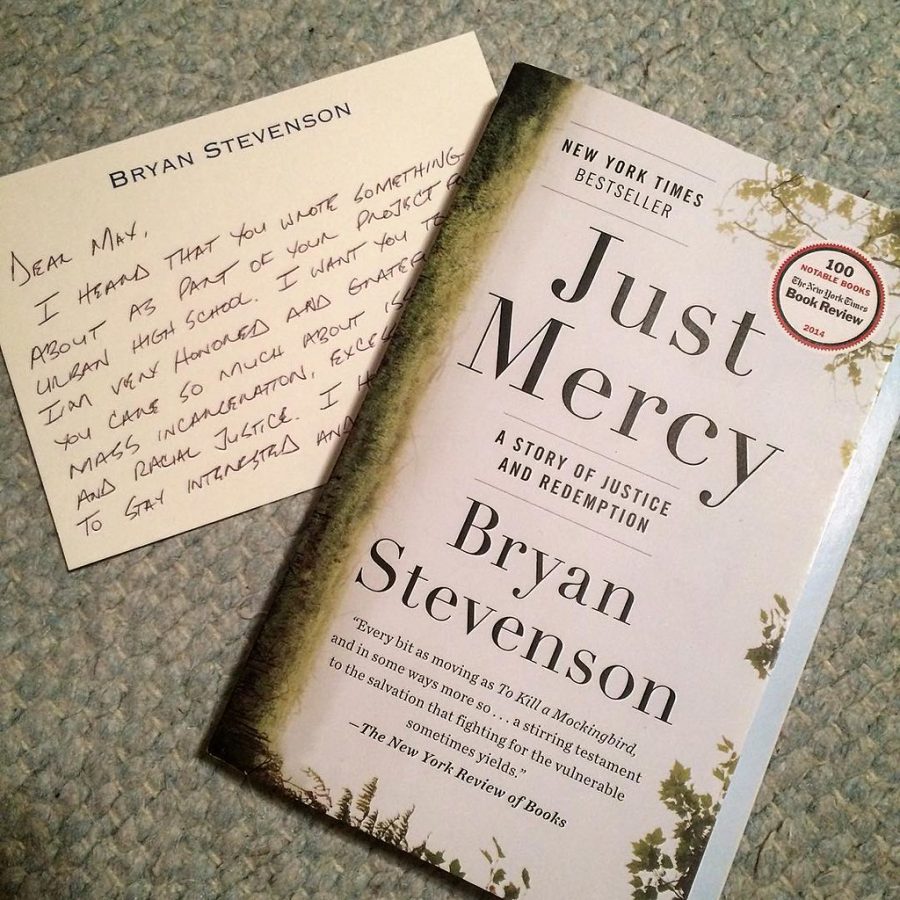 Just Mercy by Bryan Stevenson, the book. 