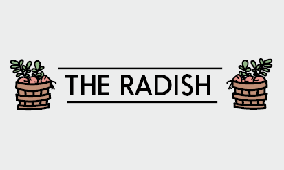 the radish cover web