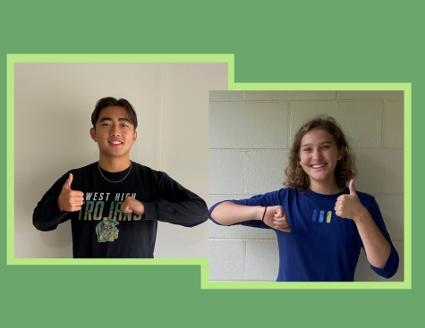 Yulong Shao 21 and Lucy Westemeyer 21 were announced as senior class president and vice-president Oct. 26.