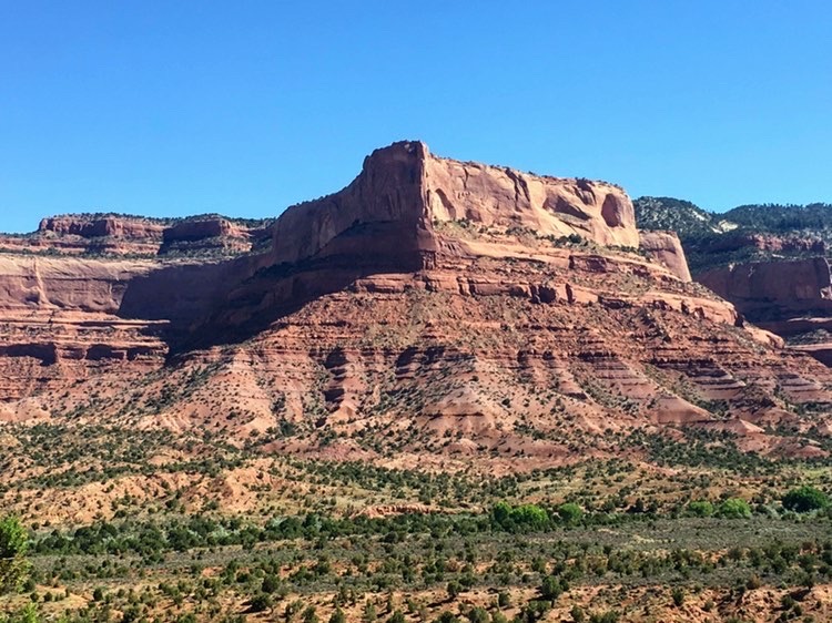 The Lukachukai Mountains in Arizona are located on the Navajo Nation.