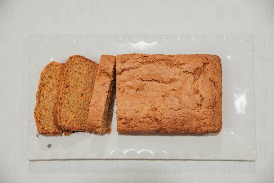 Carrot loaf cake