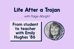 Emily Hughes 86 reflects on her journey from being a West High student to becoming a lawyer.