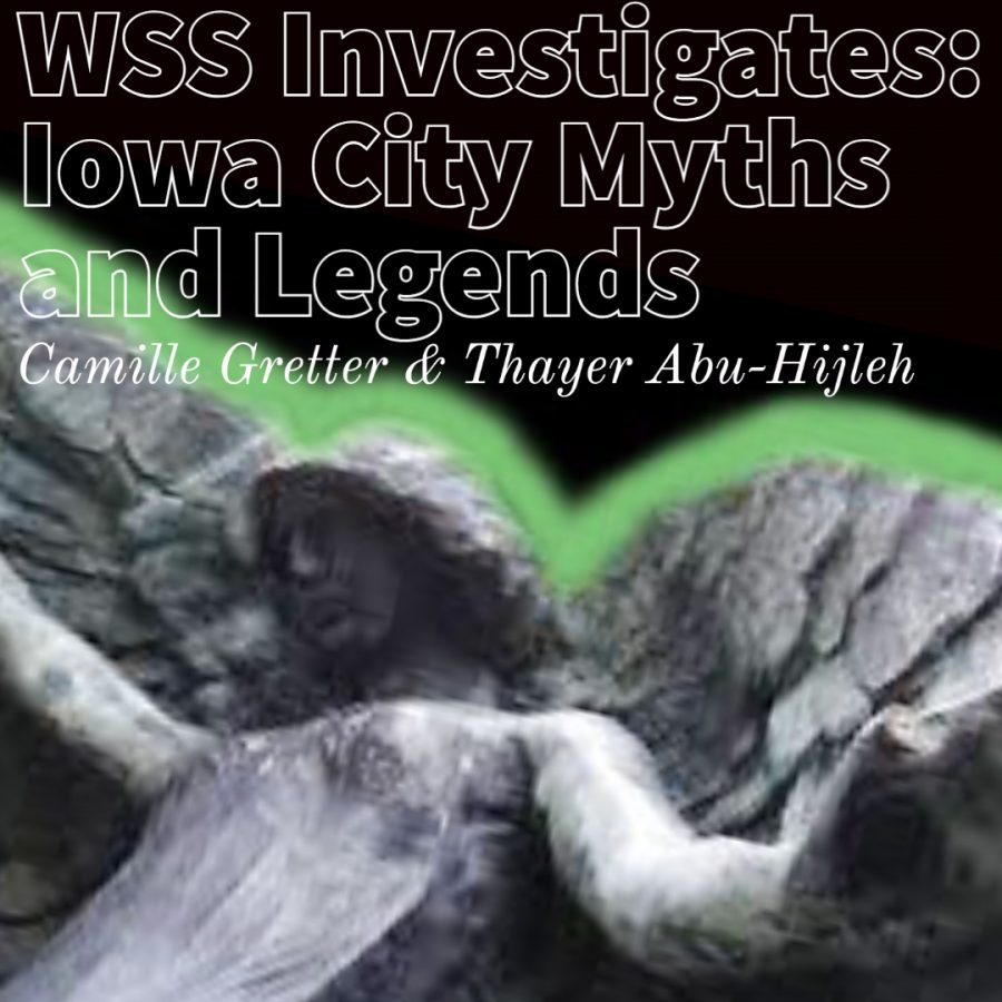 Thayer Abu-Hijleh 22 and Camille Gretter 23 dive into the myths and theories in Iowa.