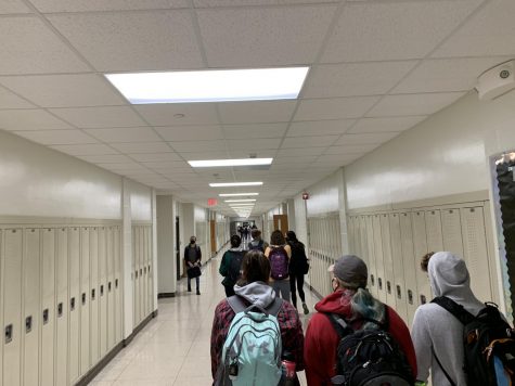 Hallway before full weeks began