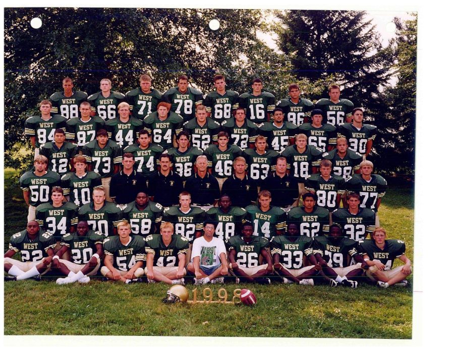 1998 4A State Champion team photo.