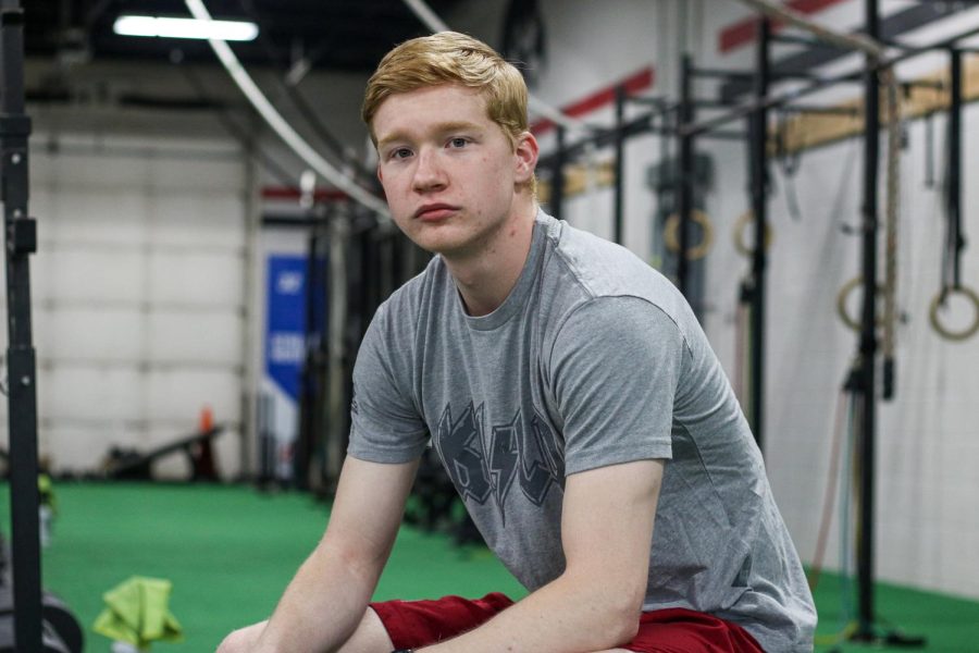 Ethan Titus '22 has been a member of CrossFit Kilo 2 since 2018 and hopes to continue after high school.