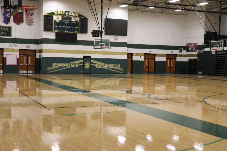 West High schools gymnasium hosts games, rallys, and other events