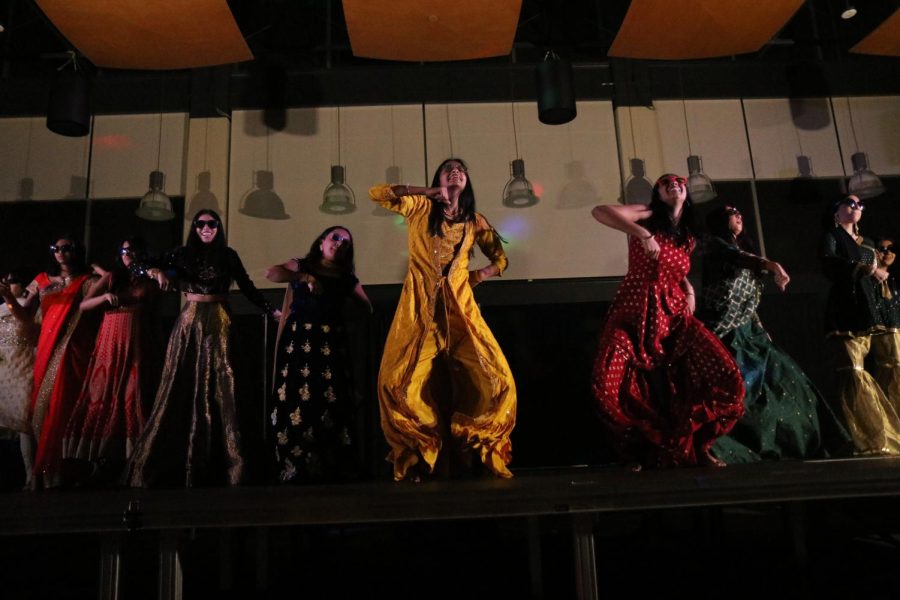 South Asia performs a traditional Bollywood dance at Walk It Out April 8.