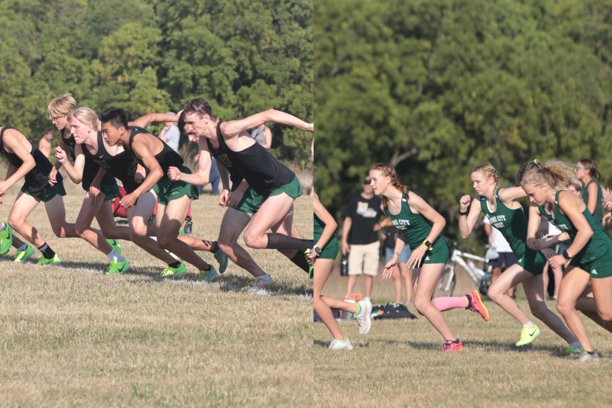 The cross country teams travelled to Ashton Cross Country Course to participate in the Trojan Early Bird meet Aug. 28. 