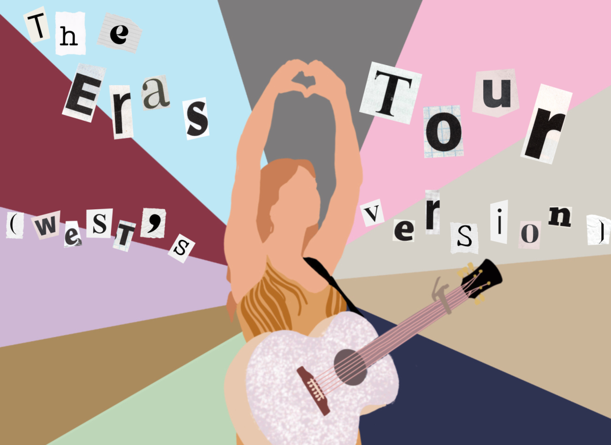The Eras Tour with Colorful Guitars - Taylor Swift | iPad Case & Skin