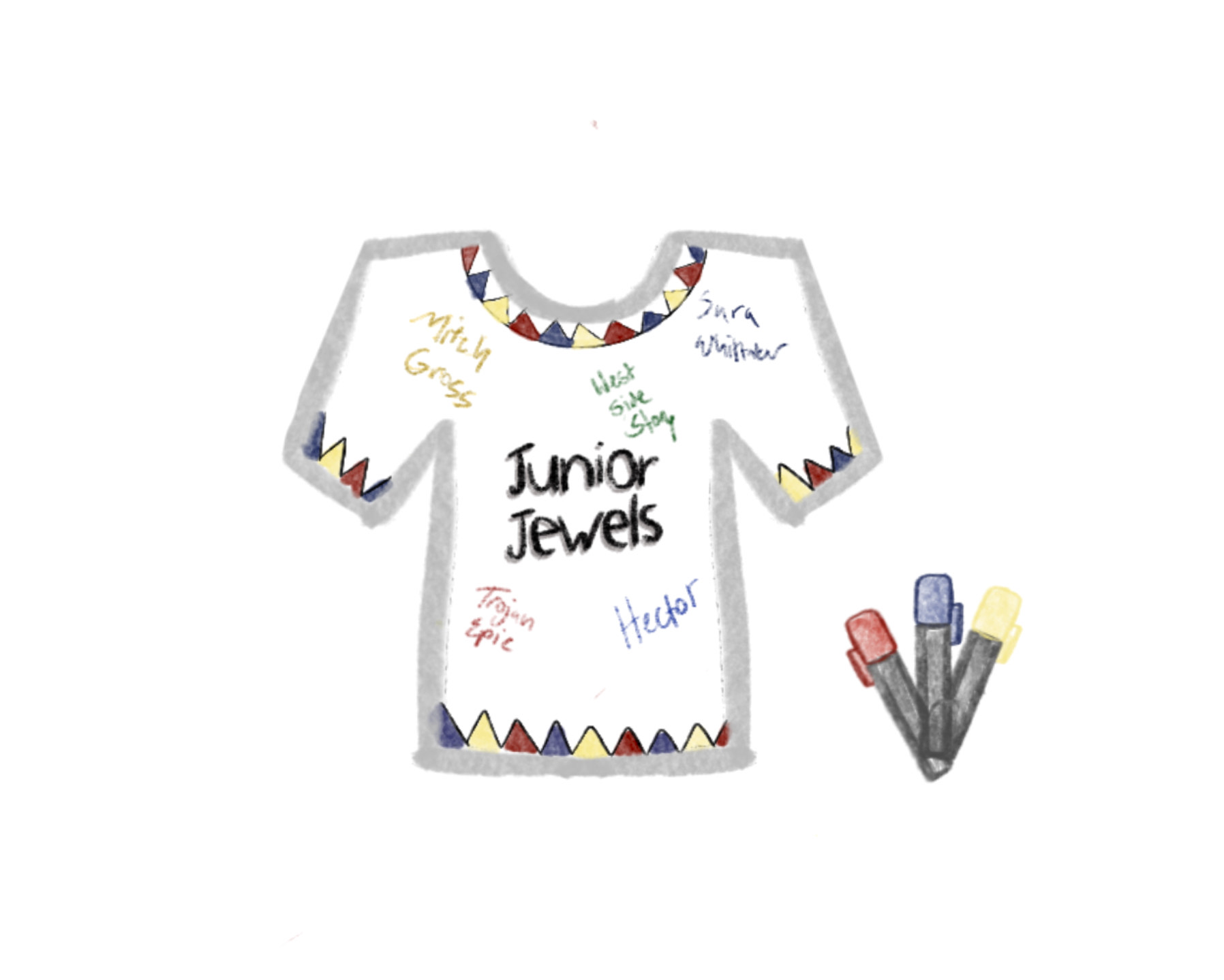 Junior Jewels shirt