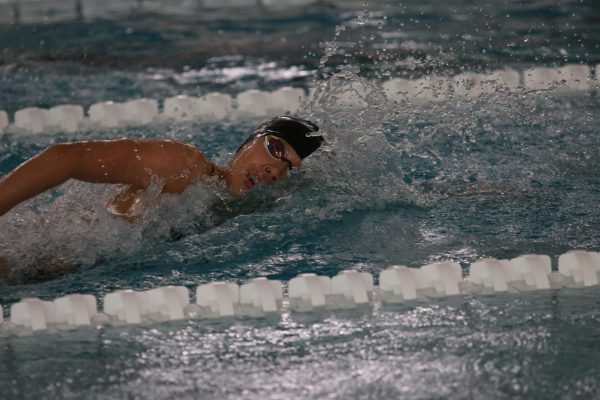 West High competed in the girls sophomore swimming and diving championships Oct. 28 at Mercer Park Aquatic Center. 