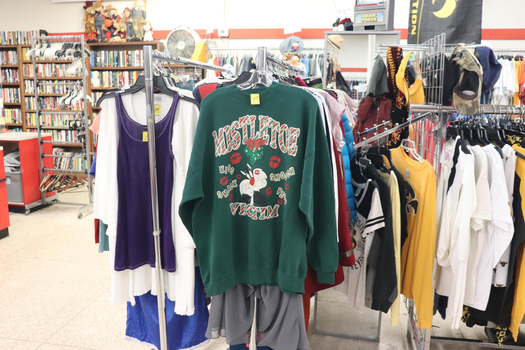 Freshly released sale items at the Salvation Army Family Store 