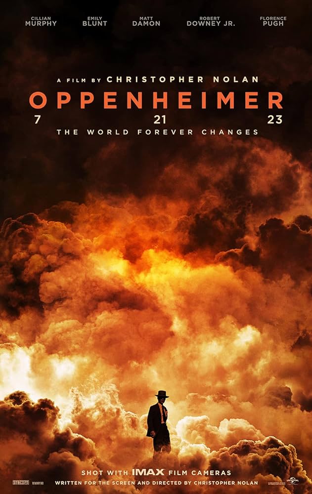 The Oppenheimer movie poster