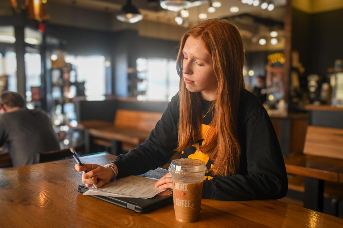 As a Java regular for the past five years, Lily Polgreen 27 comes here whenever she can. Whether it be studying, hanging out with friends or just picking up a sweet treat, The Java House is definitely a favorite for Polgreen.