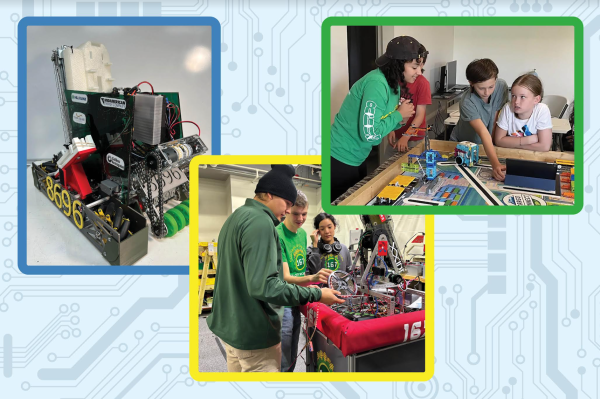 West robotics members prepare for the upcoming competition season. 