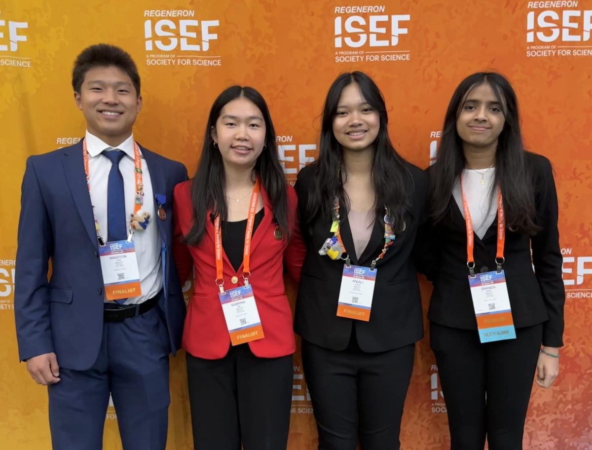 Four West researchers represent Iowa at the International Science and Engineering Fair. 