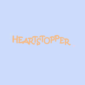 An animation mimicking the leaves in "Hearstopper."