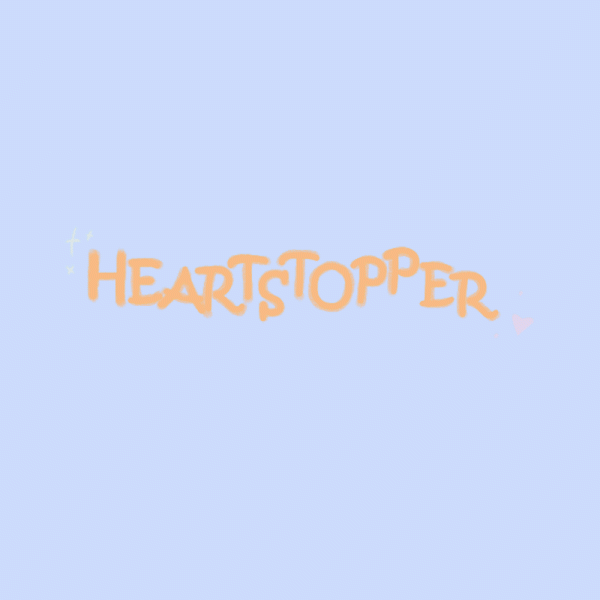 An animation mimicking the leaves in "Hearstopper."