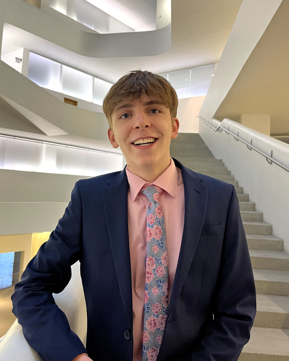 Jack Twait '25 poses for a headshot portrait. Photo courtesy of Jack Twait. 