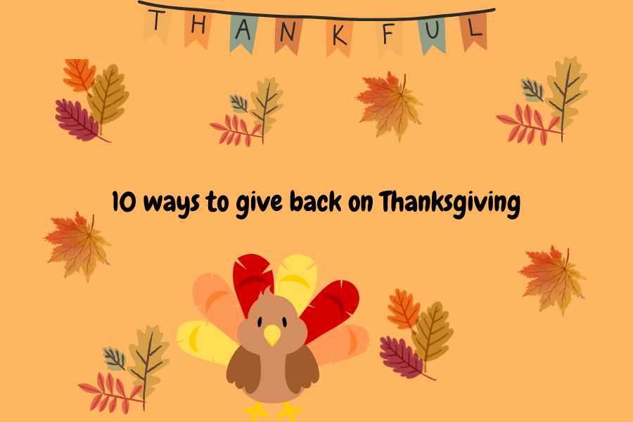 10 ways to give back on Thanksgiving