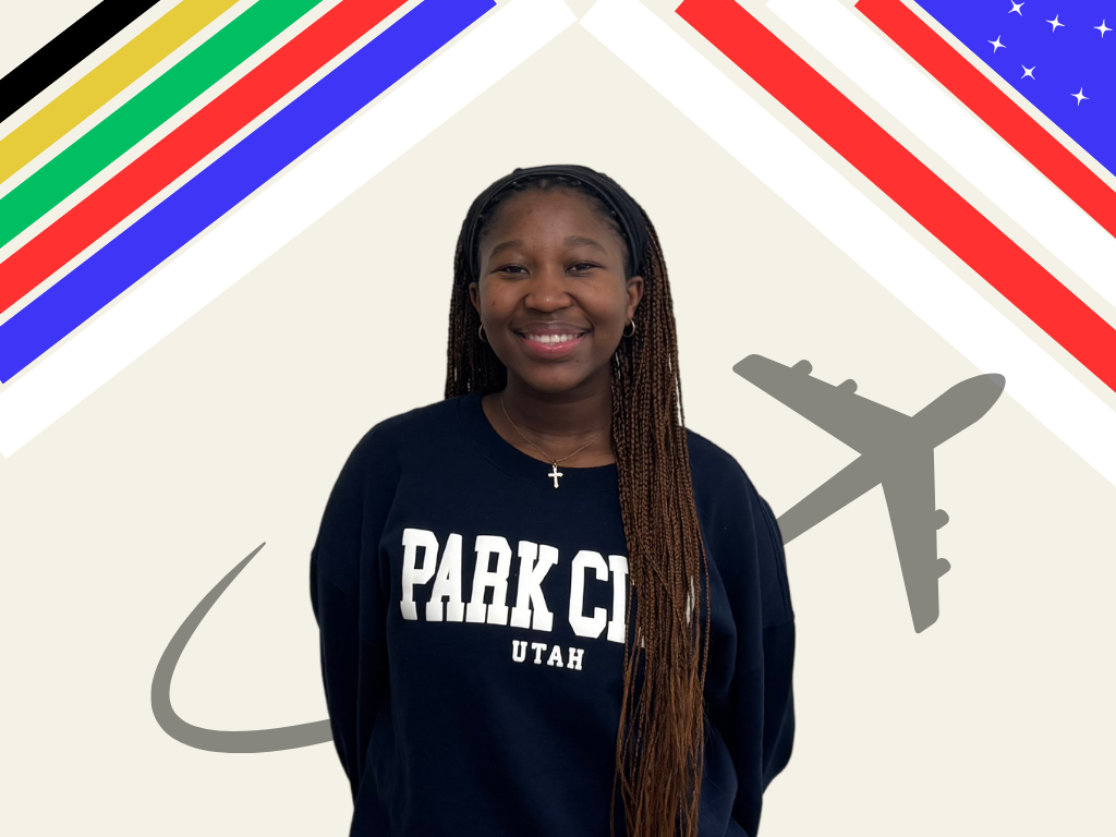 Thembelihle arrived in Iowa this summer and has been learning about the American experience. 