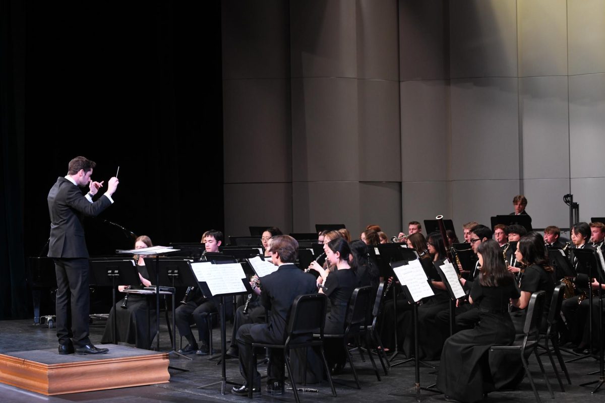 On Feb. 20, West High's Symphonic Band and Wind Ensemble held their annual spring concert.