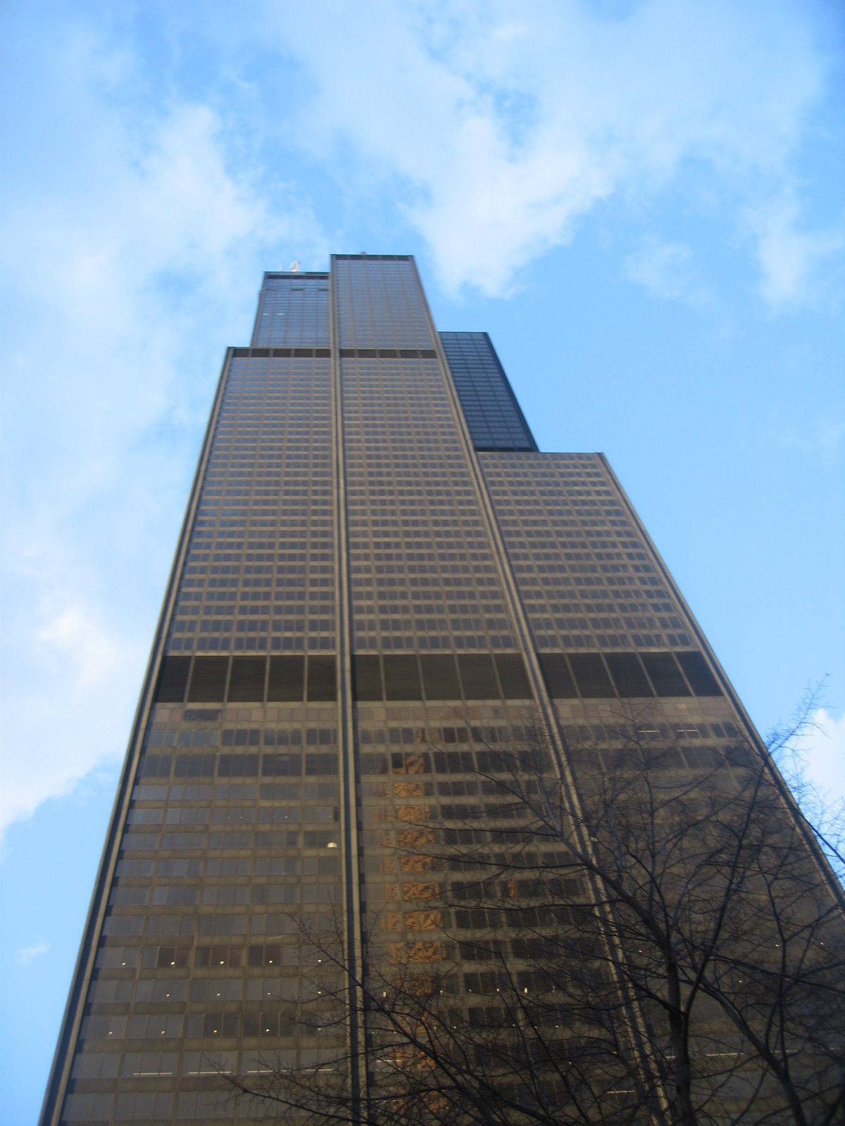 West's Jazz Band visited the Sears Tower on Feb. 28. Their tour guide, from Bob Rogers Travel, instructed the students to lay down on the ground, as thats thought to be the best way to see the entire tower. 