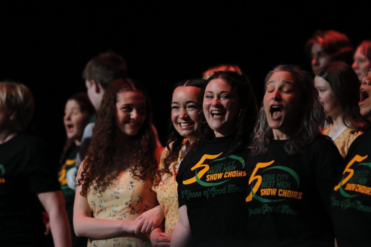 GTC performers joined alumni on stage for their performance of "Bridge Over Troubled Water."