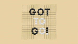 Go is an abstract, strategic game, played using black and white stones. 