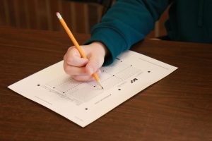 The civics test would be 100 multiple choice questions and students would be required to get 60 correct to pass.