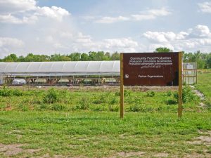 The Global Food Project operates at the Johnson County Poor Farm. 