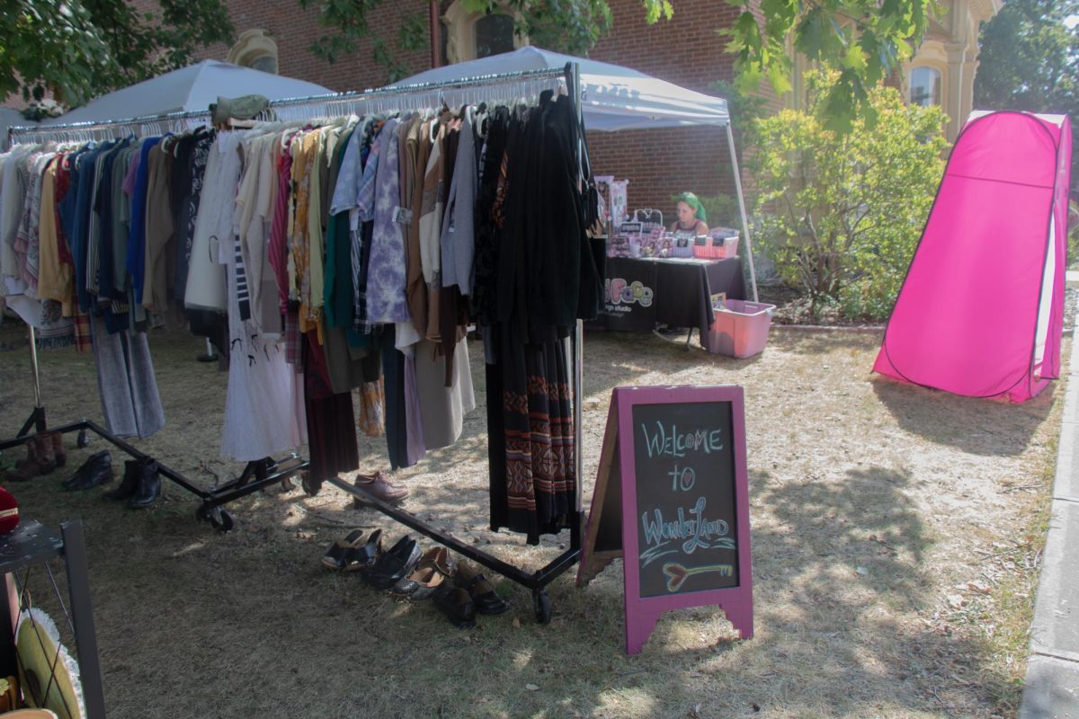 A variety of artists and vintage resellers were featured at the flea market.